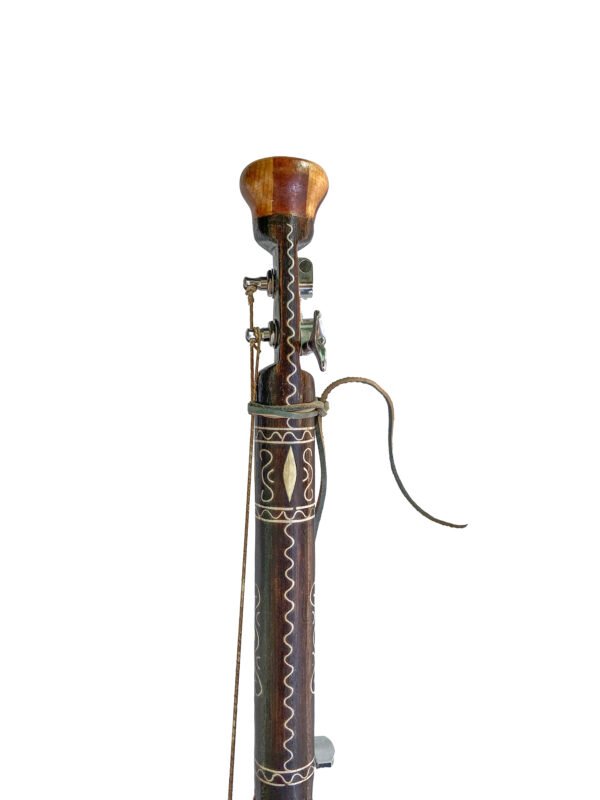 Black Guembri with Cow Bone Decoration - Image 4
